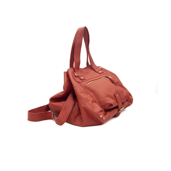 cabas en cuir souple