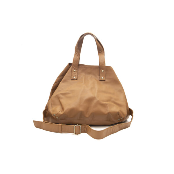 cabas en cuir souple