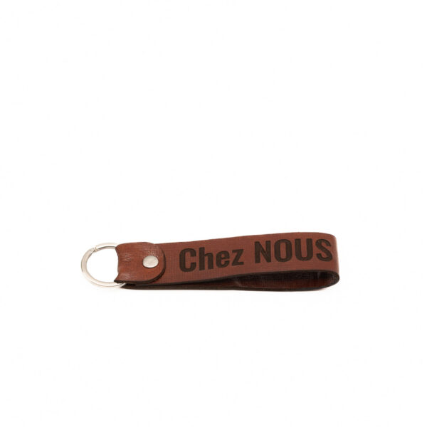 porte cle cuir