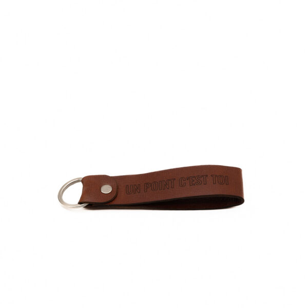 porte cle cuir